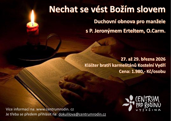 Duchovn&iacute; obnova pro mlad&eacute; manžele